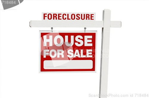 Image of Foreclosure Home For Sale Real Estate Sign