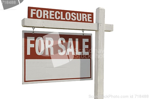 Image of Foreclosure Home For Sale Real Estate Sign