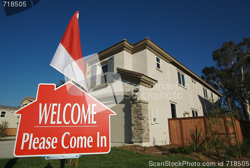 Image of Welcome, Please Come In Sign