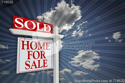 Image of Sold Home For Sale Sign