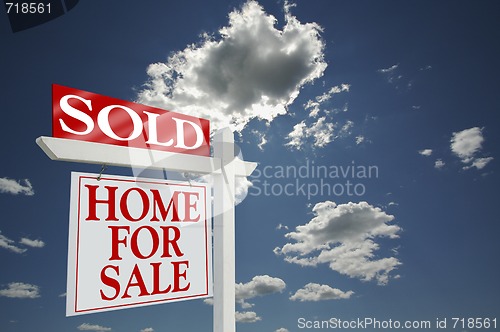 Image of Sold Home For Sale Sign