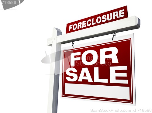 Image of Foreclosure For Sale Real Estate Sign