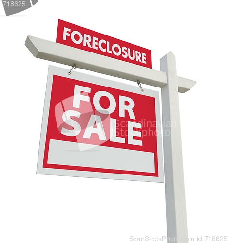 Image of Foreclosure For Sale Real Estate Sign