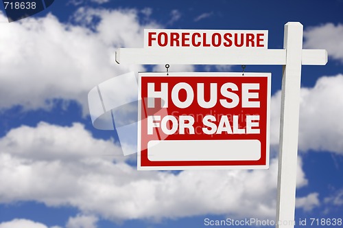 Image of Foreclosure Real Estate Sign