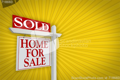 Image of Sold Home for Sale Sign 