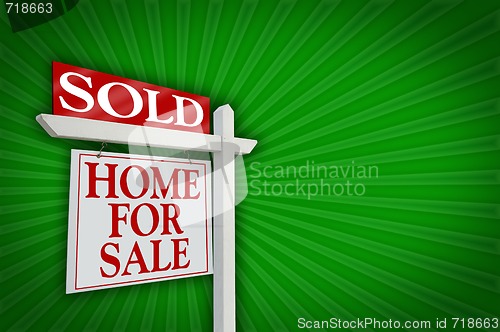 Image of Sold Home for Sale Sign 