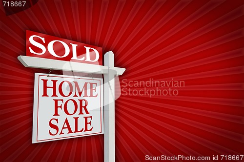 Image of Sold Home for Sale Sign 