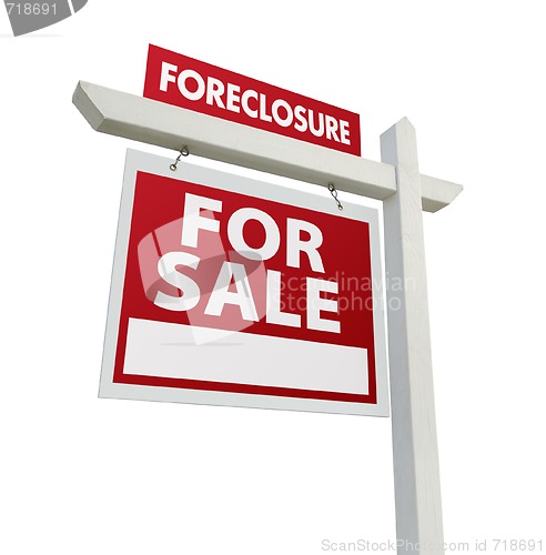 Image of Forclosure For Sale Real Estate Sign