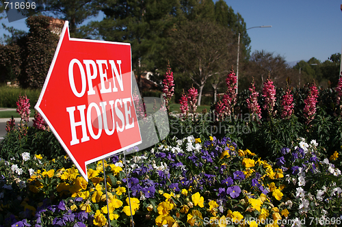 Image of Open House Sign