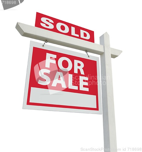 Image of Sold For Sale Real Estate Sign
