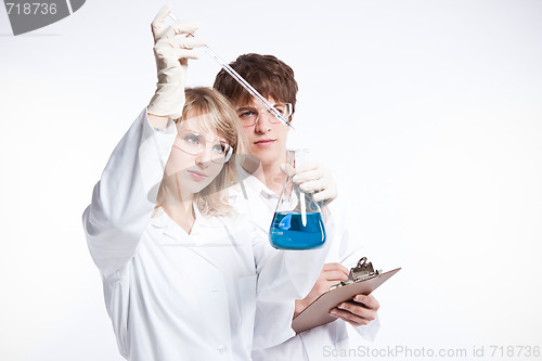 Image of Working scientists