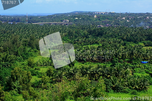 Image of Beautiful Ratnagiri village landscape