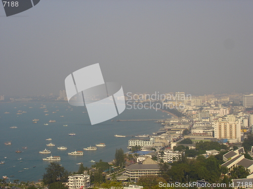 Image of Aerial View Of Pattaya