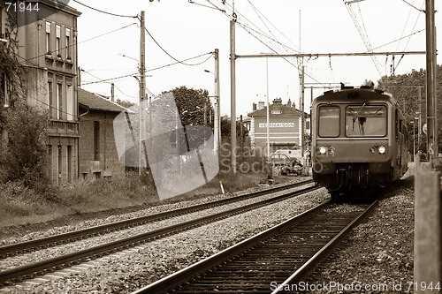 Image of departure train