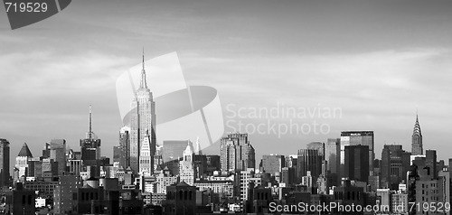 Image of The Chrysler Building and Empire state building, Manhattan