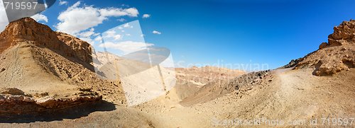 Image of Mountainous desert landscape