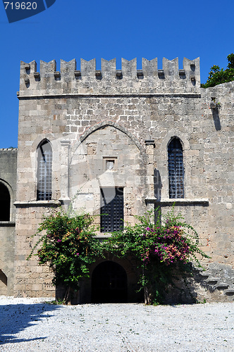 Image of Medieval fortress of Rhodes, Greece.