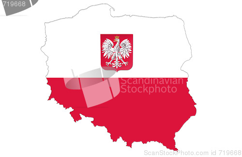 Image of Republic of Poland flag
