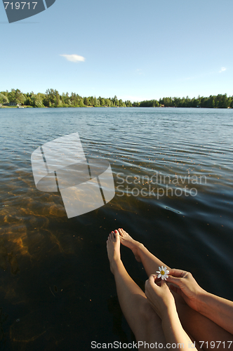 Image of Relaxing on the Dock