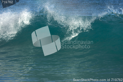 Image of Dramatic Shorebreak Wave