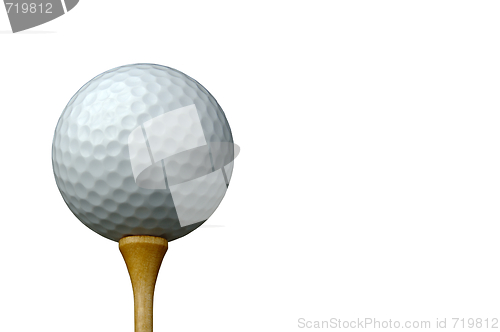 Image of Golf Ball & Tee