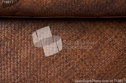 Image of Rattan Weave Background