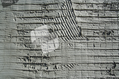 Image of Abstract Cement Wall Preparation