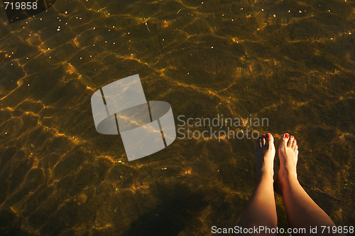 Image of Relaxing on the Dock