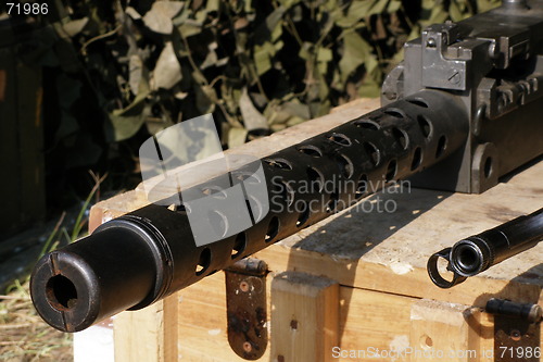 Image of machine gun