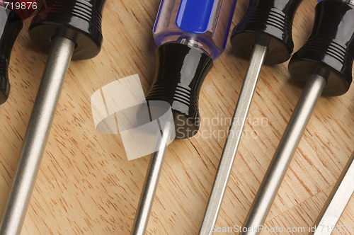 Image of Macro Abstract of Tools