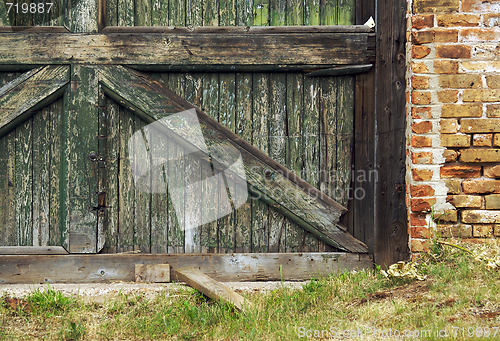 Image of Aged Wall & Door