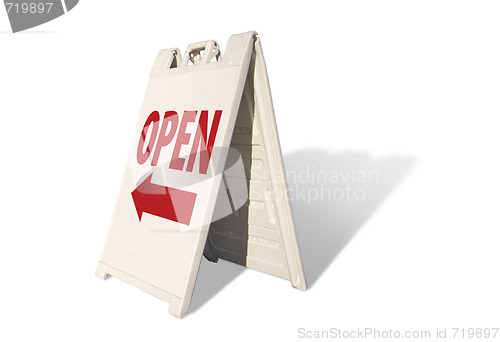 Image of Open Tent Sign