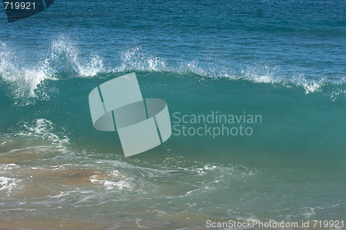 Image of Dramatic Shorebreak Wave