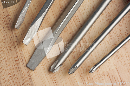 Image of Series of Screwdrivers
