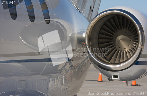 Image of Private Jet Abstract