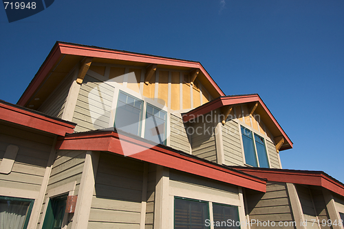 Image of Colorful New Home Construction 