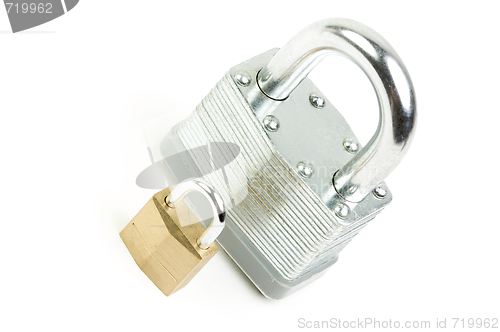 Image of Pair of Padlocks