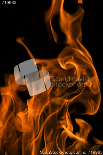 Image of Abstract Flames