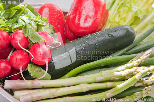 Image of Arrangement of Vegetables