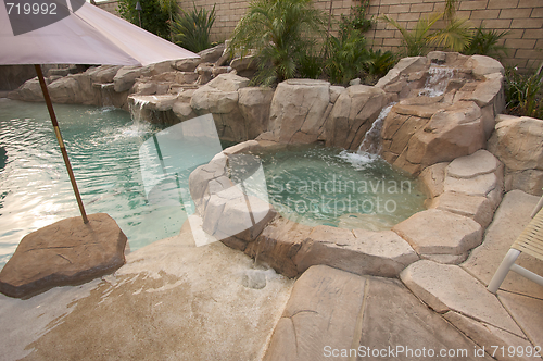 Image of Tropical Custom Pool