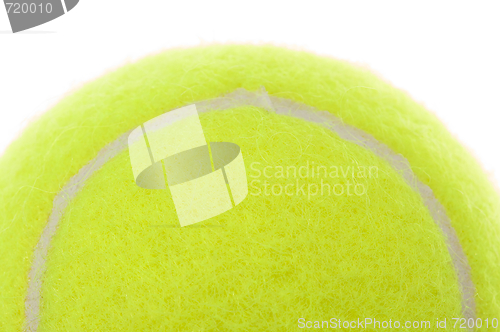 Image of Tennis Ball Macro