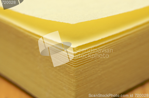 Image of Post It Note Pad Abstract