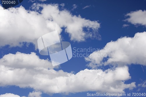 Image of Tranquil Clouds and Sky