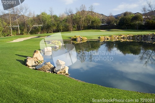 Image of Golf Green and Lake