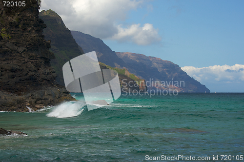 Image of Kauai's Na Pali Coastline