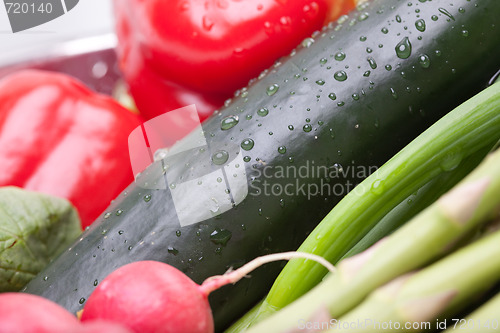 Image of Arrangement of Vegetables