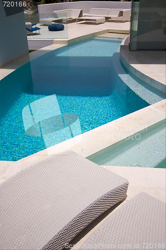 Image of Custom Luxury Pool and Chairs