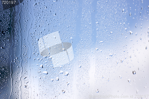 Image of Rain Drops on Window