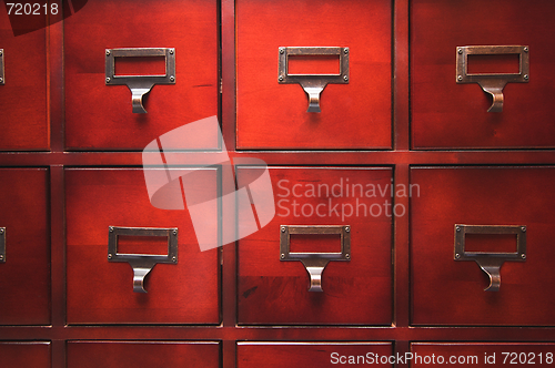 Image of Lustrous Wooden Cabinet