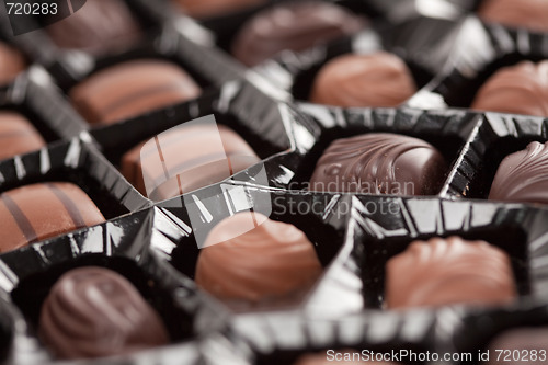 Image of Tray of Chocolates